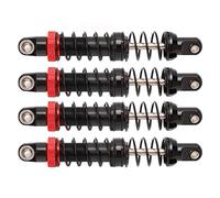 Fabater RC Shocks Absorber, Aluminium Alloy Adjustable Dual Spring RC Oil Damper, Car Damper with Double Spring Design and Adjustable Preload for 1/10 Crawler Cars (90mm)