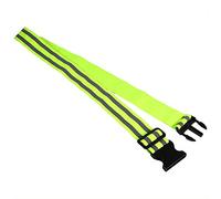 Fabater Reflective Belt or Sash, High Visibility Reflective Gear Adjustable Safety Belt Elastic For Outdoor Sports Running, Walking & Cycling - Fits Women, Men