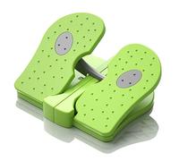 Fabater Reinforced Nylon Foot Stepper Machine Mini Stepper Trainer Quiet Folding Under Desk Leg Workout for Home Office, Non Slip Compact Pedal Exerciser (One Size)