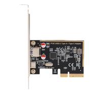 Fabater Reliable PCIe to USB 3.1 Expansion Card for High Performance Data Transfer for Desktop Use, Features ASM1142 Chip