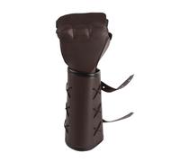 Fabater Retro Gauntlet Wristband, Adjustable Steampunk Arm Cuff, Medieval Knight Straps with Artificial Leather Costume Bracer for LARP Halloween Cosplay Role Play Hand Guards Drama (257.00)