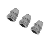 Fabater Round Handle Steel Wedge Set Hammer Wedge for AX Sledge, 20PCs Security Kit for Carpenter Builders (Diameter 10mm / 0.39in)