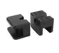 Fabater Rubber Shaft Buffer That Absorbs the Cat Support Cushion for the Automotive SUV Car, Black, 2 Packet of 2