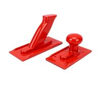 Fabater Safety Table Saw Push Blocks for Woodworking, 2PCS Woodworking Ergonomic Handle Push Blocks Rounded Handle and Angled Grip Stick for Router Table Planer