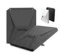 Fabater Satellite Protective Cover, Silicone Hail Protector Cover for Satellite Dish, Water Proof, Impact Resistants to Rocks Sand Hail, Signal Friendly and Heat Dissipation (Black)