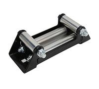 Fabater Side By Side Fairlead, 152mm/6in Zinc Plated Iron Roller Fairlead, Winch Roller with Smooth Cable Guide, for UTV ATV Winch
