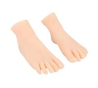 Fabater Silicone Foot Model for Drawing and Feet Crafts, a Washable Silicone Model for Display, The Practice of Novice Paint and Performances