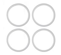 Fabater Silicone Sealing Ring, 4 Pack O Rings for Pure Water Distiller, 8.6 to 9.8 O.D. Silicone Gasket, Replacement for 4.5QT 6.8QT Countertop Distiller, Tight Seal and Stops Leaks (4L)