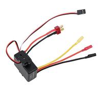 Fabater Small 35A Brushless Electronic Speed Controller ESC for 1/18 1/16 RC Car, Improved Throttle Response, Acceleration and Braking, Low Voltage Cut-Off Protection, Easy Install (Blue)