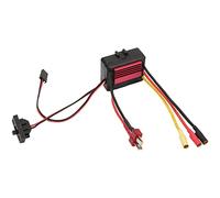 Fabater Small 35A Brushless Electronic Speed Controller ESC for 1/18 1/16 RC Car, Improved Throttle Response, Acceleration and Braking, Low Voltage Cut-Off Protection, Easy Install (Red)