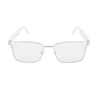 Fabater Smart Bt Sunglasses Glasses on the 360 ° Surno Surnra Signo for Music Calls 5.4 Technology for Men Women Music Leader (Silver White)