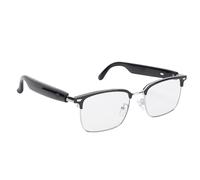 Fabater Smart Bt Sunglasses Glasses on the 360 ° Surno Surnra Signo for Music Calls 5.4 Technology for Men Women Music Leader (Black Silver)