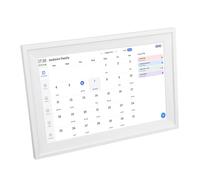 Fabater Smart Digital Calendar 10.1 Inch, Electronic Wall Calendars & Chore Chart, HD Touchscreen WiFi Digital Picture Frame Family Planner with APP for Family Schedules Planner (GB Plug)