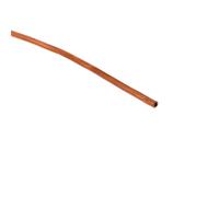 Fabater Soft Copper Tube Tube, Excellent Weldability, Good Thermal Conductivity, 2 M Copper for Heat Exchange, Easy to Edit, 4mm or 3mm ID for Magnetism Instruments, 1 X