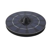 Fabater Solar Floating Pond Aerator, 2.5W Automatic Power Off 6V Solar Powered Floating Air Pump, Fountain Pump with Removable Hose for Outdoor Ponds Fish Tanks Gardens Parks