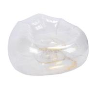 Fabater Space-Saving Inflatable PVC Chair, Ideal for Relaxing on The Balcony or at a Picnic (Gold)