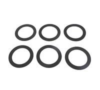 Fabater Speaker Sealing Rings, Shockproof EVA Foam Noise Reducing Vibration Dampening Speaker Gasket, Noise Reducing Seal with 10PCS DIY Repair Kit for Home Car Portable Speakers PA DJ