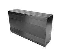 Fabater Split Type Aluminum Cooling Case Enclosure Electronic Box for Amplifier GPS 68x145x150mm 200mm 250mm 300mm Brushed Black Oxide (250mm long)