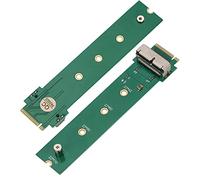 Fabater SSD Adapter Card, Converts SSD to M2 NGFF PCIe for Testing and Data Recovery, NGFF Adapter Card, M2 Converter with Screw Drive for Desktop Use Compatible with