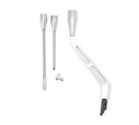 Fabater Stainless Steel Turn Signal Column Lever, Rust Proof Electroplated Polished Billet Shifter Lever Replacement for 67-94, Compatible with Flaming River Billet Specialties