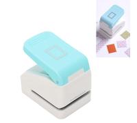 Fabater Stamp Puncher, Rectangle Lever Paper Punches, 3D Stamps Shaped Paper Punch, Square Craft Hole Puncher for Scrapbooking Journaling Card Making