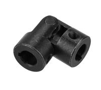 Fabater Steering Universal Joint with Keyway Shaft Coupling Motor Connector, 10x20x45mm Metal U Joint for Model Cars Ships Robots