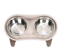 Fabater Stylish Dog Bowl Tablet House Table, Increased Pet Shell for Digestion, Non -height Pet for Internal Keepers