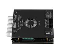 Fabater Subwoofer Amplifier Board, 2.1 Channel 500mV Volume Control ZK HT21 Power Amplifier Board with Screwdriver for 4 to 8Ω Speakers