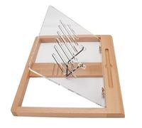 Fabater Tablet Stand with Pen Slot, Beech Holder for Reading, Viewing Photos, 5 Adjustable Angles, Tablet Stand for on the Go