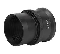 Fabater Telescope T Adapter, 2in M48x0 75mm Aluminum Alloy M48 NEX Lens Adapter Set with E Mount Compatibility for Astronomical Star Nebulae Photography