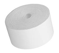 Fabater Tennis Racket Tape Head Guard 5m Protective Racquet Frame Scratch Shield, PU Squash Badminton Racket Protection Wrap, Widened Non-Stick Easy Tear Long Lasting Sports Gear (White)