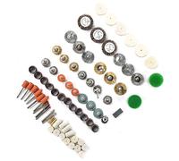 Fabater Tool Accessory Set, 145PCS Multi-Function Electric Grinder Accessory, Mini Drill Kit with Wool Wheel Sandpaper Circle Wire Brush for Grinding Polishing Cutting Deburring