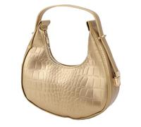 Fabater Top Handle Handbag, Large Capacity Multifunctional Women Handbag Multiple Using Method Lightweight Soft for Travel (Gold)