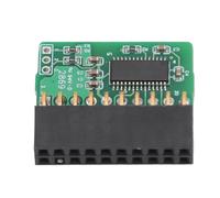Fabater TPM 2.0 Module, 20Pin Encryption Security Module, PCB Vertical Trusted Modules Crypto Processor, Compatible with AOM TPM 9665V TCG 2.0