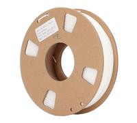Fabater TPU 3D Printer Filament, White High Accuracy 0.03mm Tolerance 95A Hardness Flexible Material, 1.75mm Diameter with Smooth Printing for Most 3D Printers, Shoe Soles, Watch Bands,