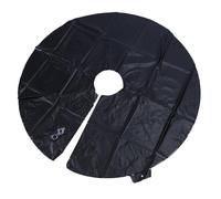 Fabater Tree Watering Ring 10 Gallon, Reusable PVC Drip Irrigation Water Pouch for Trees, Slow Release Ring for Deep Root Watering, Drought Prevention for Gardening (Black)