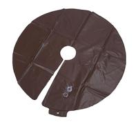 Fabater Tree Watering Ring 10 Gallon, Reusable PVC Drip Irrigation Water Pouch for Trees, Slow Release Ring for Deep Root Watering, Drought Prevention for Gardening (Brown)