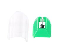 Fabater Turntable Stylus Replacement, PPS Diamond Tip and Aluminum Cantilever for Accurate Tracking High Fidelity Sound and Minimal Record Wear, Diamond Stylus with Cap and Storage Box