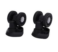 Fabater Universal Silent LUGGAGE Suitcase Wheels for Easy Travel, 2 Pack Replacement Wheels for Trunk, ABS Material,FIT MOST LUGGAGE