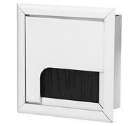 Fabater Upper Cover for Square Aluminum Cables to Manage The Desk Cable, Reverse of The Open Design for The Organization of Computer Table (Durable, 3) (S)
