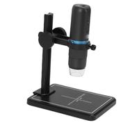 Fabater USB Digital Microscope, 1000X Digital Microscope Kit, Portable 1080P Electron Microscopes for Laboratory School, 8 Adjustable Brightness LED, Lifting Stand and Nonslip Base