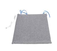 Fabater USB Heated Seat Cushion, 3 Heat Settings Timer High Density Foam Heating Seat Pad with Non Slip Rubber and Straps for Office Home Camping, Heated Cover Pad