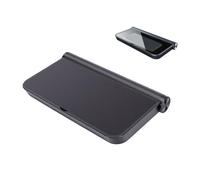 Fabater UV Cell Phone Sanitizer, 15W Universal Cellphone Cleaner Box & Wireless Charger, Disinfects and Charges All Phones, Portable Sanitizer for Glasses, Keys, Makeup Brush, Tools (Black)