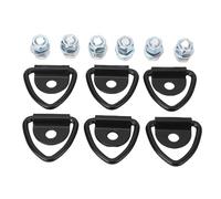 Fabater V Ring Tie Down Down Robust Steel Anchor for the Cargo Cargo Truck Would Come - Set of 6