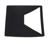 Fabater V4 Satellite Liquid Silicone Protective Silicone Box with Anti-reflection Sticker, Satellite Protector to the Drop Test for Adventures in the Open Air, 11.8x10.6 Inches (Black)