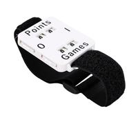 Fabater Versatile Wrist Score Keeper Watch Lightweight Adjustable Design for Score Keeping in Tennis Badminton Volleyball Coaches and Enthusiasts (White)