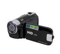 Fabater Video Camera Camcorder, 16MP 1080P HD Vlogging Camera, Anti Shake 16X Digital Zoom, 2.4 in Flip Screen, 1020mAh Battery, Built in 32GB Memory Card for Video Recording (black)