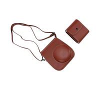 Fabater Vintage Camera Bag for Mini 13, Adjustable PU Leather Shoulder Wrap, Ideal for Photography Enthusiasts on the Go