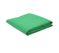 Fabater Virtual Background Screen Opaque Foldable Photoshoot Backdrop for Studio Video Portrait Photography, Polyester Collapsible Background for Zoom, Green Screen Chroma Key, 9.8x6.6ft (Green)
