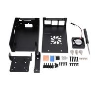 Fabater VisionFive2 Lite Cooling Case with Fan and Aluminum Alloy Structure, Efficient Heat Dissipation for Projects, 1 Unit